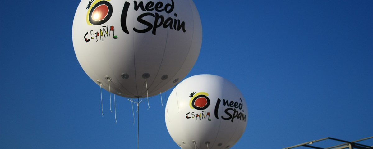 I need Spain - Gasballons für Spanien