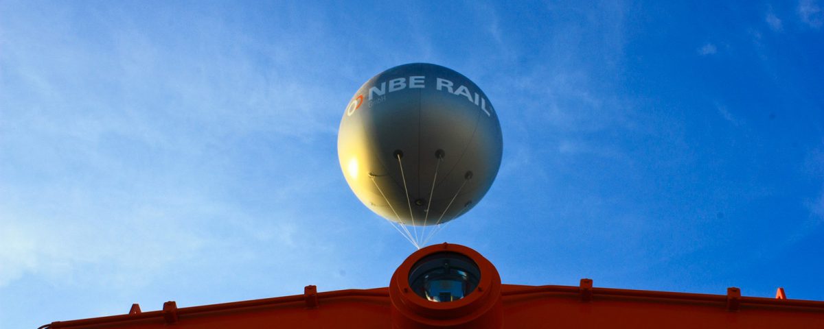 NBE Rail Riesen Heliumballon