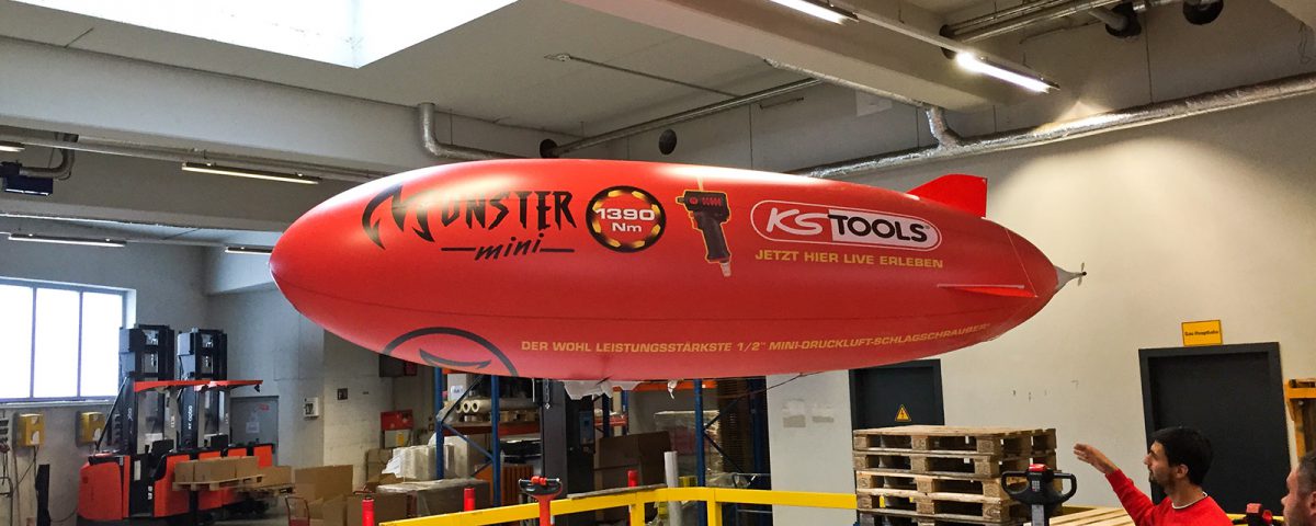 Full-Body-Print-Luftschiff BZ320 für KS-Tools