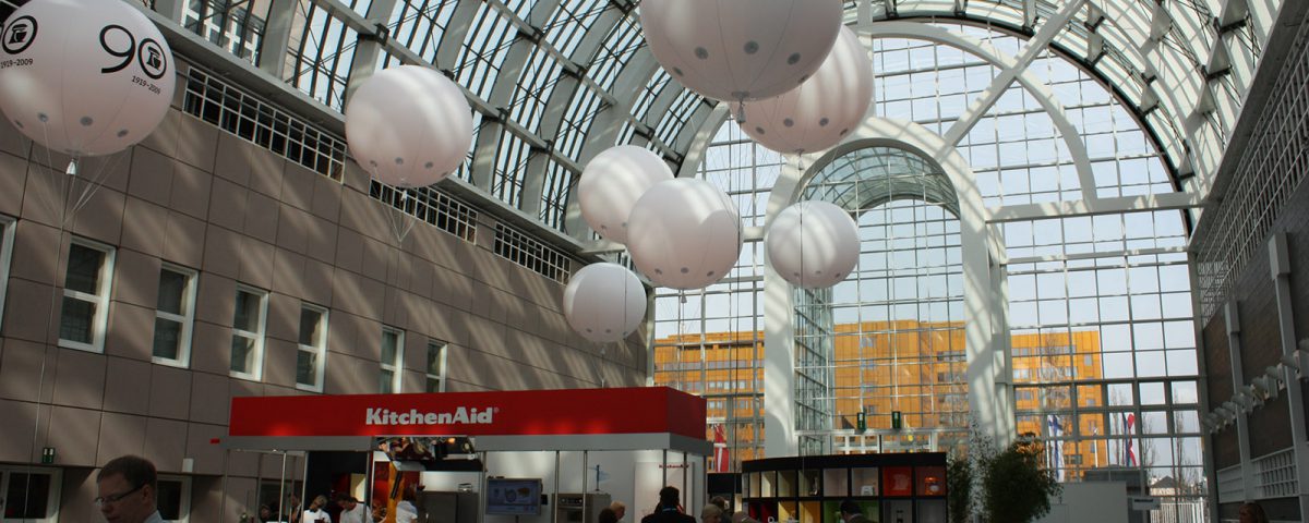 diverse Messeballons für Kitchen Aid