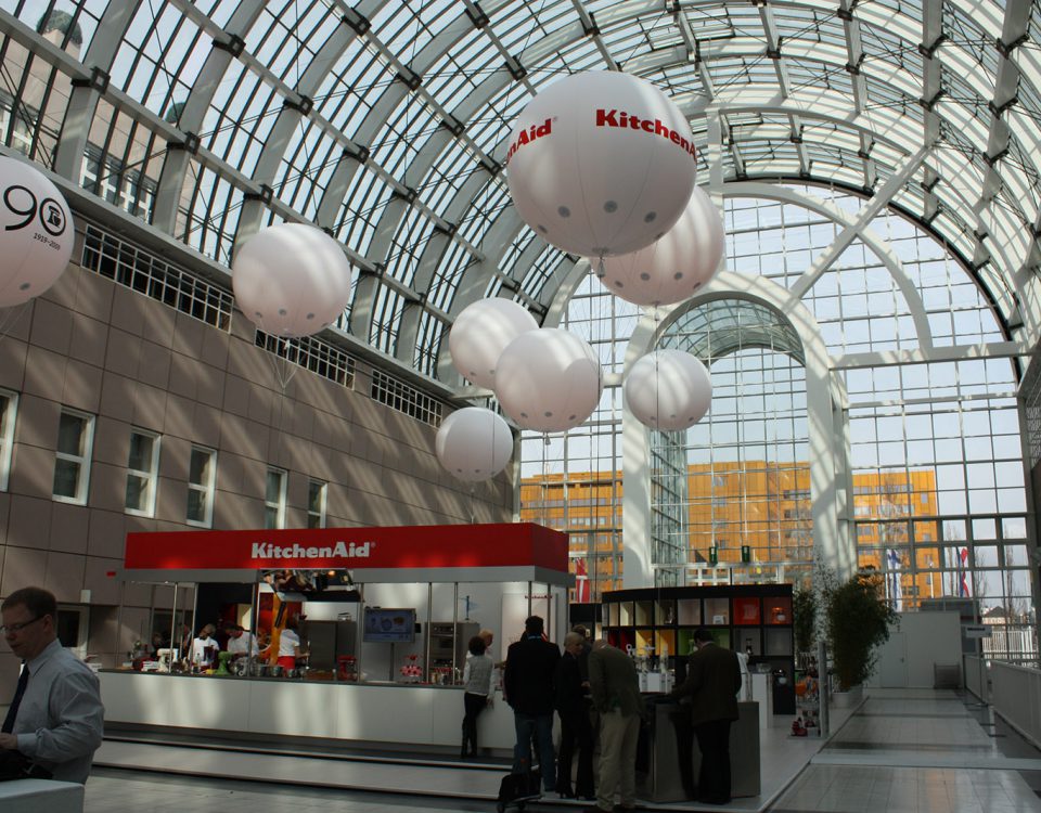 diverse Messeballons für Kitchen Aid