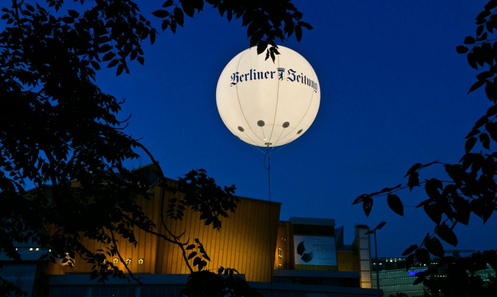 Leuchtballon, Philharmonie Berlin