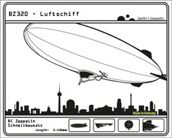 Luftschiff-Bausatz,-RC-Luftschiff