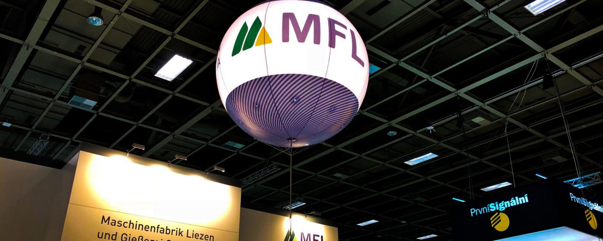 Messeballon, LED beleuchtet, Indoor